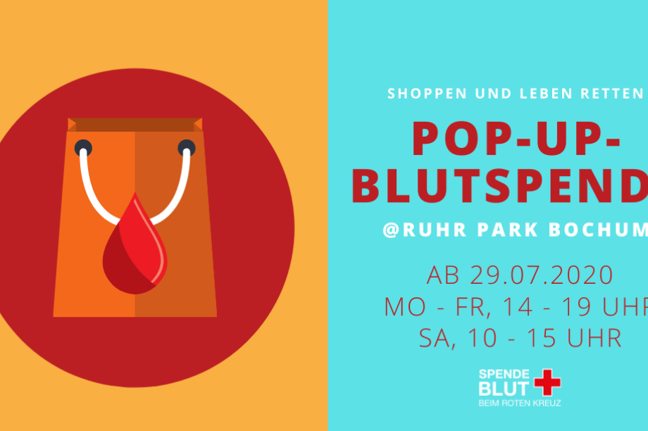 Pop-Up Blutspende @ Ruhr Park Bochum
