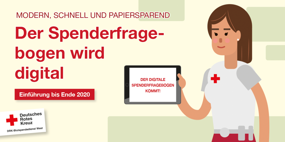 Digitaler Spenderfragebogen