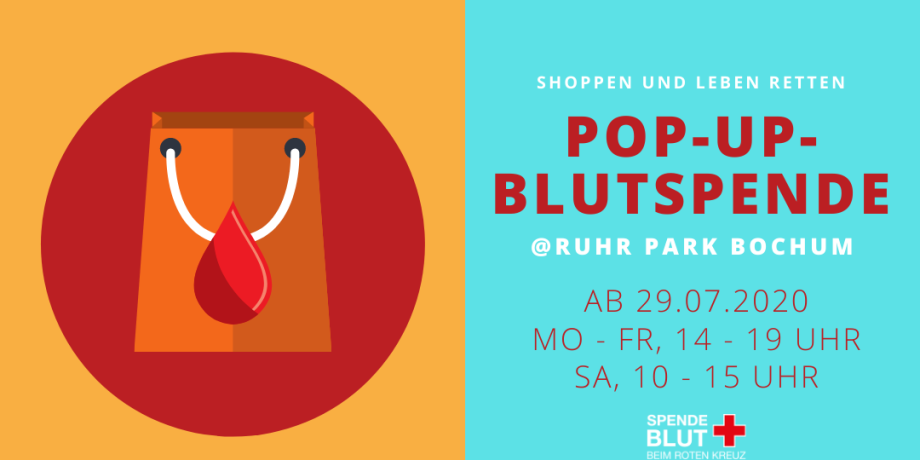 Pop-Up Blutspende @ Ruhr Park Bochum