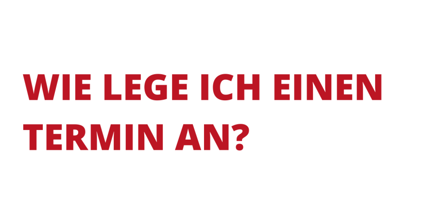 TITLECARD: Wie lege ich einen Termin an?