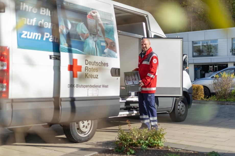 Logistische Abläufe im Blutspendewesen