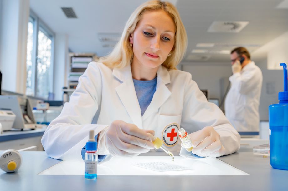 Untersuchungen Blutspende Labor