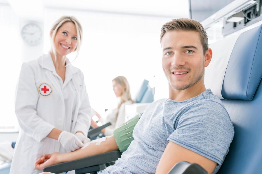 Blutspende und Ablauf einer Spende