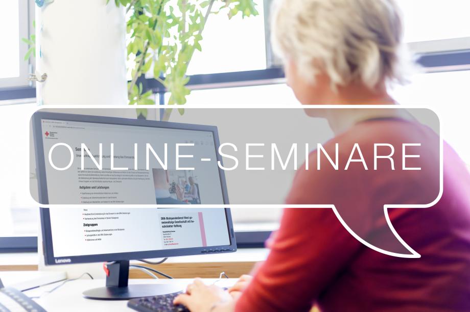 Die Hauptabteilung Seminar bietet Online-Seminare an.