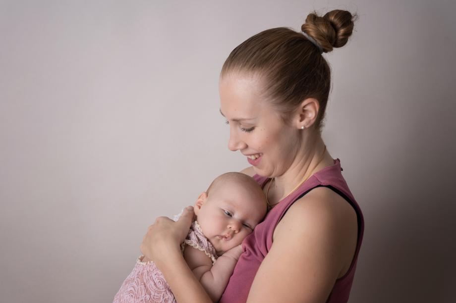 Francesca mit ihrer Mutter Johanna