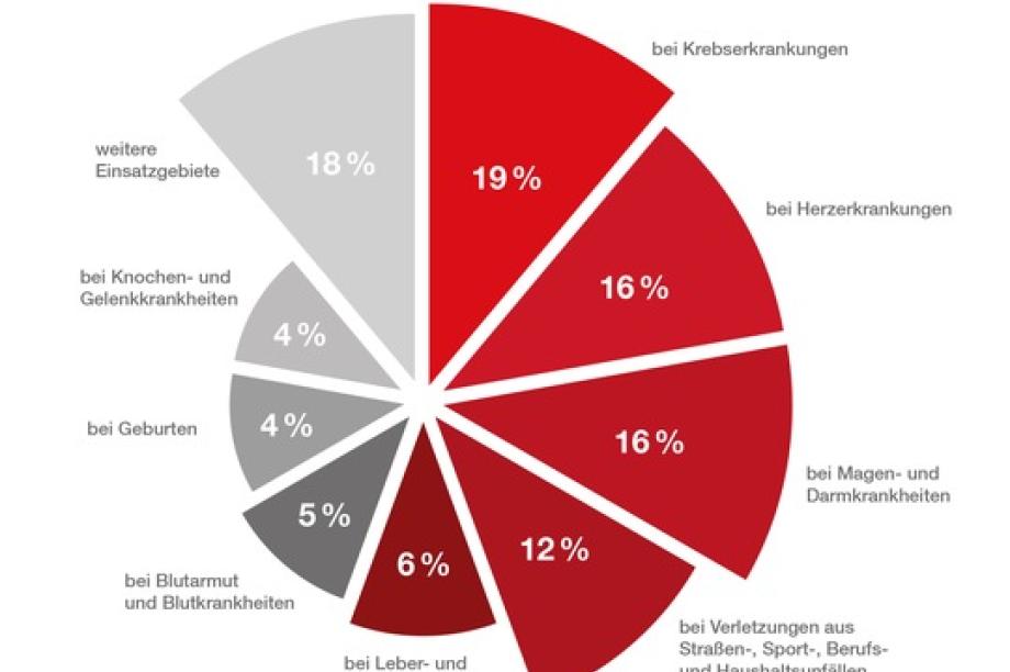 Einsatzgebiete Blut