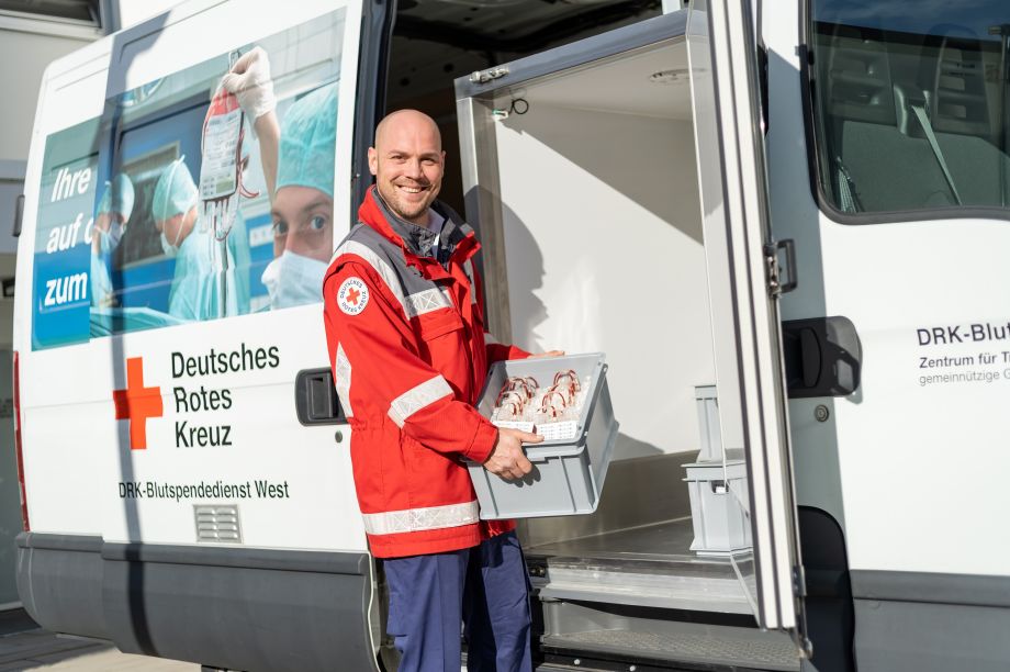 Blutkonserven retten Leben