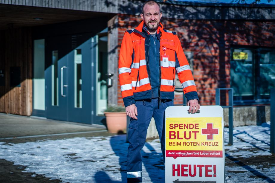 Blutspende im Winter