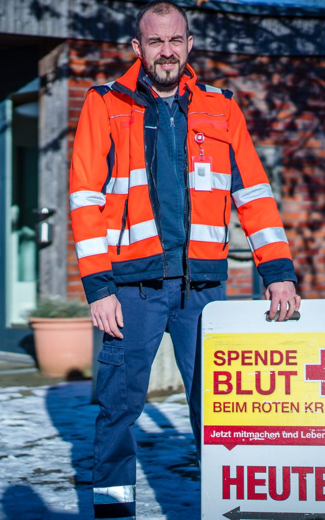 Blutspende im Winter